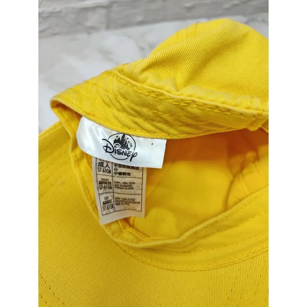 Disneyland Muted Yellow Baseball Cap - Well Worn & Retro Style